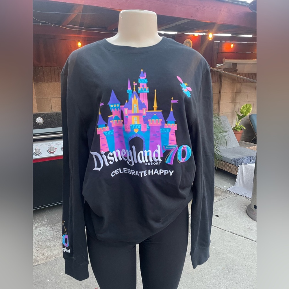 Disneyland spirit jersey long sleeve with castle